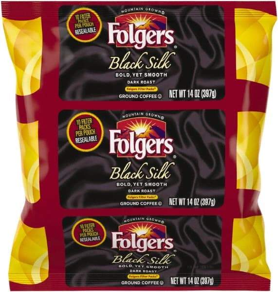 Folgers - Coffee Filter Packs, Black Silk, 1.4 oz Pack, 40 Packs/Carton - All Tool & Supply