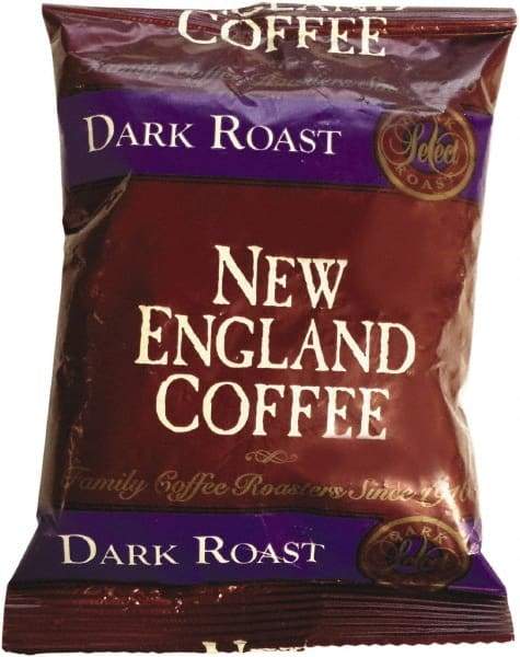 New England Coffee - Coffee Portion Packs, French Roast, 2.5 oz Pack, 24/Box - All Tool & Supply