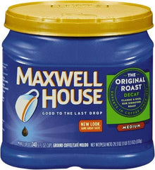 Maxwell House - Coffee, Decaffeinated Ground Coffee, 29.3 oz Can - All Tool & Supply