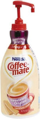 Coffee-Mate - Liquid Coffee Creamer, Sweetened Original, 1500mL Pump Dispenser - All Tool & Supply