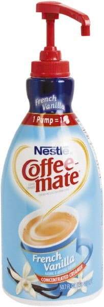 Coffee-Mate - Liquid Coffee Creamer, French Vanilla, 1500mL Pump Bottle - All Tool & Supply