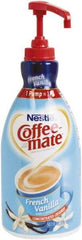 Coffee-Mate - Liquid Coffee Creamer, French Vanilla, 1500mL Pump Bottle - All Tool & Supply