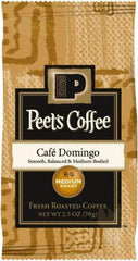 Peet's Coffee & Tea - Coffee Portion Packs, Caf\xE9 Domingo Blend, 2.5 oz Frack Pack, 18/Box - All Tool & Supply