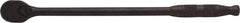 Proto - 3/8" Drive Pear Head Ratchet - Black Oxide Finish, 13" OAL, 90 Gear Teeth, Long Arm Handle, Reversible Head - All Tool & Supply