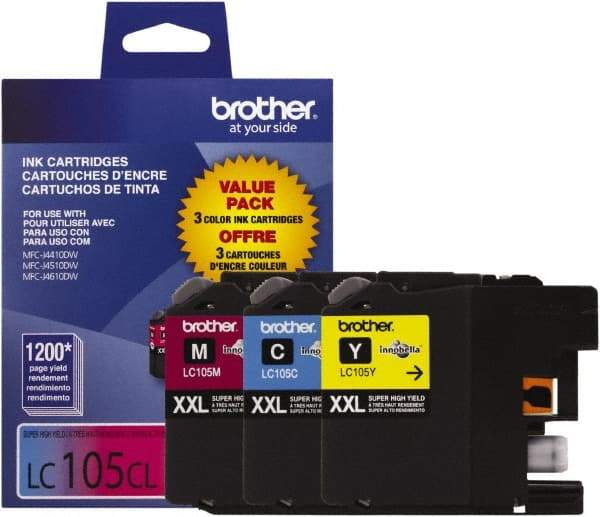 Brother - Ink Cartridge - Use with Brother MFC-J4310DW, J4410DW, J4510DW, J4610DW, J4710DW, J6520DW, J6720DW, J6920DW - All Tool & Supply