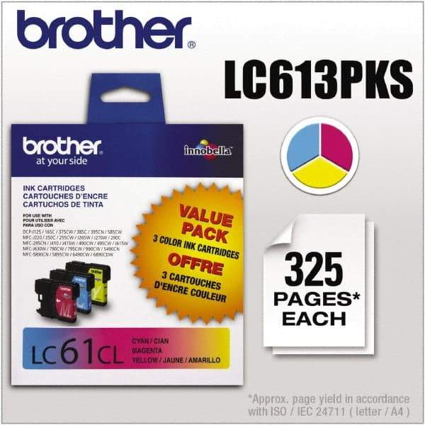 Brother - Ink Cartridge - Use with Brother DCP-J140W, 165C, 375CW, 385C, 395CN, 585CW, MFC-250C, 255CW, 290C, 295CN, 490CW, 495CW, J615W, 775CW, 790CW, 795CW, 990CW - All Tool & Supply