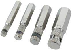 Proto - 4 Piece, 3/8" to 1", Internal Pipe Wrench Set - Inch Measurement Standard, Satin Chrome Finish - All Tool & Supply