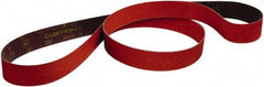 3M - 3/4" Wide x 20-1/2" OAL, 80 Grit, Ceramic Abrasive Belt - Ceramic, Medium, Coated, Series 947A - All Tool & Supply