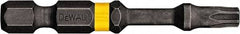 DeWALT - T30 Torx Bit - 1/4" Hex Drive, 2" OAL - All Tool & Supply