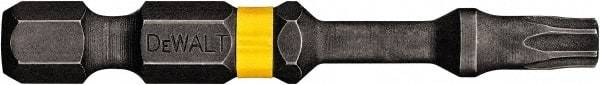 DeWALT - T20 Torx Bit - 1/4" Hex Drive, 2" OAL - All Tool & Supply