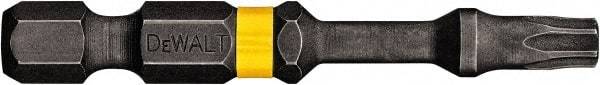 DeWALT - T10 Torx Bit - 1/4" Hex Drive, 2" OAL - All Tool & Supply