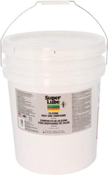 Synco Chemical - 30 Lb Pail Silicone Heat-Transfer Grease - White, High Dielectric Strength, 500°F Max Temp, - All Tool & Supply