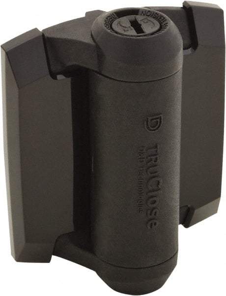 D&D Technologies - 3-3/4" Long x 3" Wide x 0.36" Thick, Gate Hinge - Polymer, Black Finish - All Tool & Supply