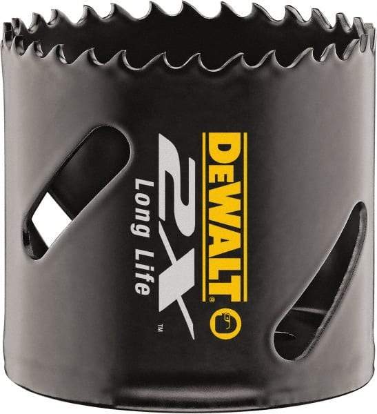 DeWALT - 5/8" Diam, 1-7/8" Cutting Depth, Hole Saw - Bi-Metal Saw, Toothed Edge - All Tool & Supply