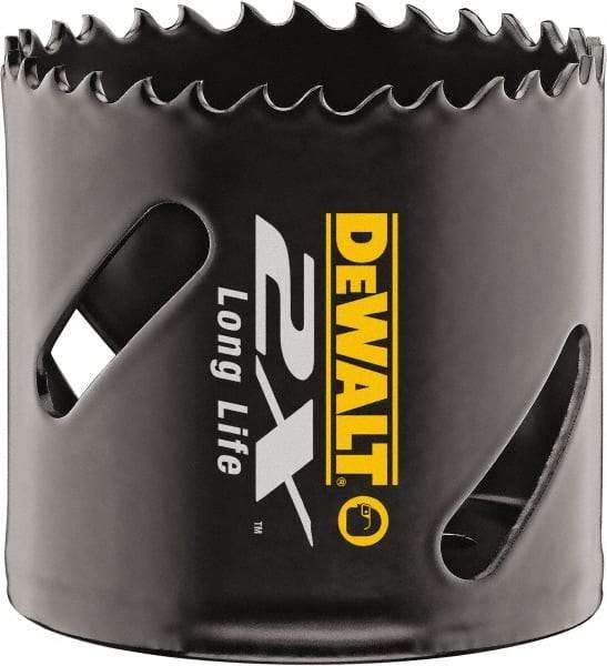 DeWALT - 1" Diam, 1-7/8" Cutting Depth, Hole Saw - Bi-Metal Saw, Toothed Edge - All Tool & Supply