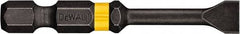 DeWALT - 7/32" Slotted Screwdriver Bit - 1/4" Hex Drive, 2" OAL - All Tool & Supply