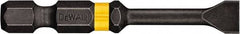 DeWALT - 9/32" Slotted Screwdriver Bit - 1/4" Hex Drive, 2" OAL - All Tool & Supply