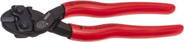 H.K. Porter - 8-1/2" OAL, Mini Bolt Cutter - Plastic Dipped Handle - All Tool & Supply