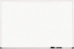 Mead - 36" High x 48" Wide Erasable Melamine Marker Boards - Aluminum Frame, 3/4" Deep, Includes Mounting Kit - All Tool & Supply