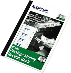 REDIFORM - 100 Sheet, 7 x 2-3/4", Receipt Book - All Tool & Supply