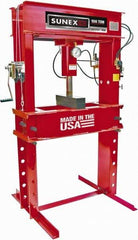 Sunex Tools - 100 Ton Air and Hydraulic Shop Press - 7 Inch Stroke, 1/3 HP - All Tool & Supply