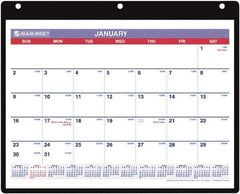 AT-A-GLANCE - 12 Sheet, 11 x 8-1/4", Wall Calendar - All Tool & Supply