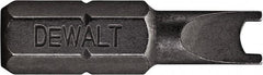 DeWALT - #4 Spanner - 1/4" Hex Drive, 1" OAL - All Tool & Supply