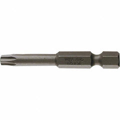 Wiha - T20 Power Bit - 1/4" Drive, 2" OAL - All Tool & Supply