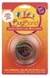 BugBand - 1 Count DEET Free Wrist Band - For Biting Flies, Fleas, Gnats, Mosquitos, No-See-Ums, Ticks - All Tool & Supply