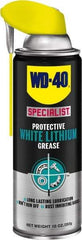 WD-40 Specialist - 10 oz Aerosol Lithium General Purpose Grease - White, Food Grade, 300°F Max Temp, NLGIG 2, - All Tool & Supply