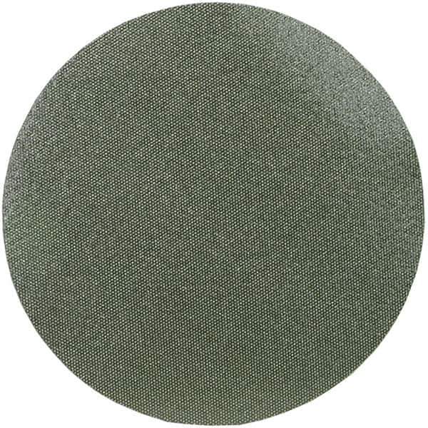 Norton - 8" Diam, 60 Grit Diamond Adhesive PSA Disc - Coarse Grade, Green, Cloth Backing, Flexible - All Tool & Supply