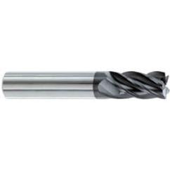 5/8" Dia. - 1-1/4" LOC - 3-1/2" OAL - .030-.035 Radius 5 FL Carbide S/E HP End Mill-AlTiN - All Tool & Supply