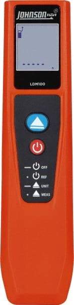 Johnson Level & Tool - 0.05 m to 30.48 m, Laser Distance Finder - 2 AAA Battery, Accurate to 5/64 Inch - All Tool & Supply