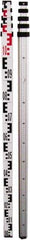 Johnson Level & Tool - Optical Level Aluminum Grade Rod - 5 Sections, 4m Overall Length - All Tool & Supply