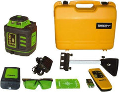 Johnson Level & Tool - 1,200' (Exterior) Measuring Range, 1/8" at 100' Accuracy, Self-Leveling Rotary Laser - ±3° Self Leveling Range, 150, 200, 250 & 300 RPM, 2 Beams, NiMH Battery Included - All Tool & Supply