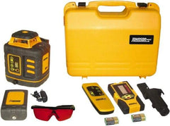 Johnson Level & Tool - 2,000' (Exterior) Measuring Range, 1/8" at 100' Accuracy, Self-Leveling Rotary Laser - ±3° Self Leveling Range, 150, 200, 250 & 300 RPM, 2 Beams, NiMH Battery Included - All Tool & Supply