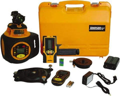 Johnson Level & Tool - 2,000' (Exterior) Measuring Range, 1/16" at 100' Accuracy, Self-Leveling Rotary Laser - 300, 600 & 1,100 RPM, 2 Beams, Lithium-Ion Battery Included - All Tool & Supply