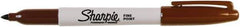 Sharpie - Brown Permanent Marker - Fine Tip, AP Nontoxic Ink - All Tool & Supply