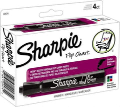 Sharpie - Black, Blue, Green, Red Permanent Marker - Bullet Tip, Water Based - All Tool & Supply