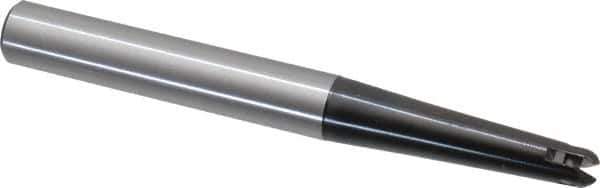 LMT - 1/4" Cut Diam, 1.57" Max Depth of Cut, 3/8" Shank Diam, 3.54" OAL, Indexable Ball Nose End Mill - 1.57" Head Length, Straight Shank, EBG-R-T Toolholder, WPR 0250 Insert - All Tool & Supply