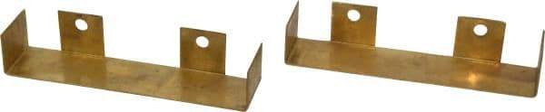 Value Collection - 4, 5 & 6" Jaw Width, Brass, Vise Jaw Cap - Compatible with 4, 5 & 6" Vises - All Tool & Supply
