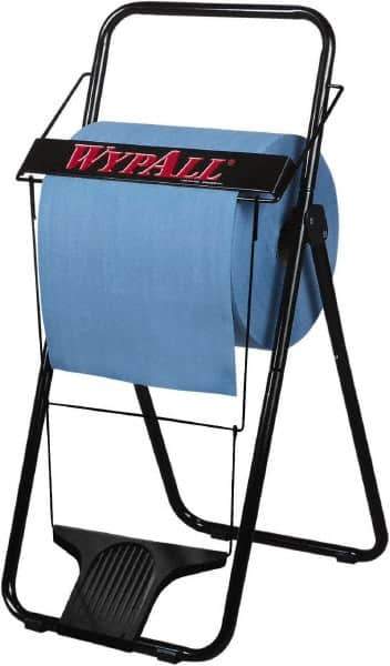 WypAll - Black Hands Free Wipe Dispenser - 33" High x 16-3/4" Wide 18-1/2" Deep - All Tool & Supply