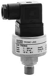 Wika - 1,160 Max psi, Eco-tronic Pressure Transmitters & Transducers - 1/4" Thread - All Tool & Supply