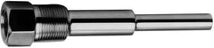 Alloy Engineering - 15 Inch Overall Length, 1 Inch Thread, 304 Stainless Steel Standard Thermowell - 13-1/2 Inch Insertion Length - All Tool & Supply