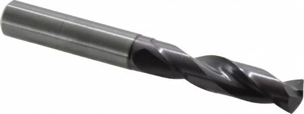 Guhring - 0.4606" 140° Spiral Flute Solid Carbide Screw Machine Drill Bit - All Tool & Supply