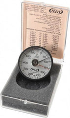 PTC Instruments - 500°F, 2 Inch Dial Diameter, Dual Magnet Mount Thermometer - 5° Division Graduation - All Tool & Supply