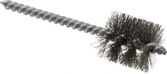 Schaefer Brush - 3/4 Inch Inside Diameter, 15/16 Inch Actual Brush Diameter, Carbon Steel, Power Fitting and Cleaning Brush - 3/16 Shank Diameter, 3-5/8 Inch Long, Twisted Wire Stem, 7/8 Inch Refrigeration Outside Diameter - All Tool & Supply