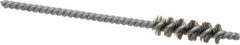 Schaefer Brush - 1/8 Inch Inside Diameter, 5/16 Inch Actual Brush Diameter, Stainless Steel, Power Fitting and Cleaning Brush - 1/8 Shank Diameter, 3-5/8 Inch Long, Twisted Wire Stem, 1/4 Inch Refrigeration Outside Diameter - All Tool & Supply