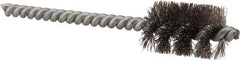 Schaefer Brush - 1/2 Inch Inside Diameter, 11/16 Inch Actual Brush Diameter, Stainless Steel, Power Fitting and Cleaning Brush - 3/16 Shank Diameter, 3-5/8 Inch Long, Twisted Wire Stem, 5/8 Inch Refrigeration Outside Diameter - All Tool & Supply