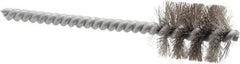 Schaefer Brush - 5/8 Inch Inside Diameter, 13/16 Inch Actual Brush Diameter, Stainless Steel, Power Fitting and Cleaning Brush - 3/16 Shank Diameter, 3-5/8 Inch Long, Twisted Wire Stem, 3/4 Inch Refrigeration Outside Diameter - All Tool & Supply